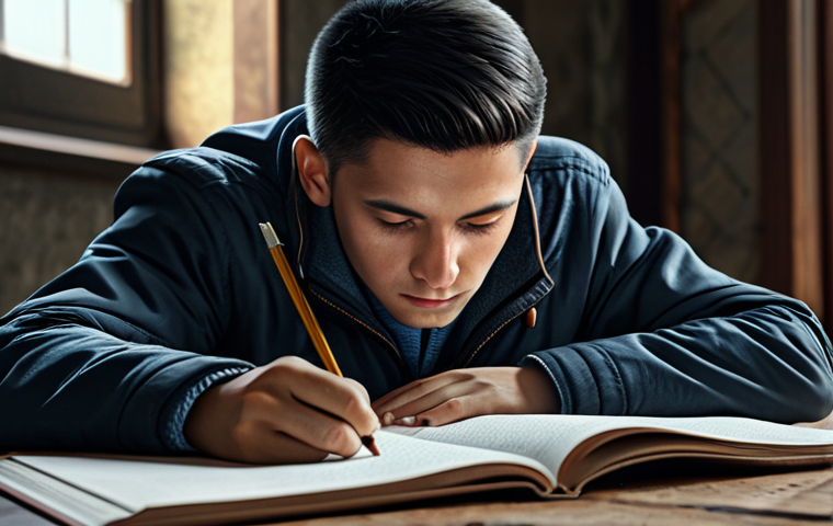 Image Prompt 1: The Dedicated Learner**
