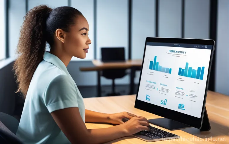 스포츠재활사 포트폴리오 작성법 - **Prompt:** A dynamic and inspiring image of a professional physical therapist or fitness coach (mal...